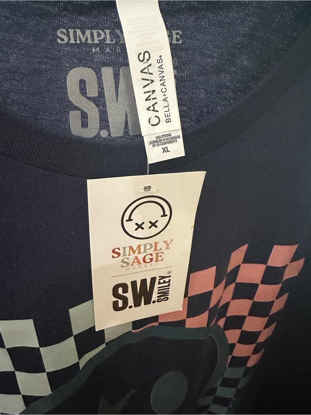 Women's Simply Sage Market Short Sleeve Tee
NWT Navy XL - Picture 3 of 5